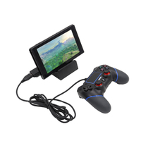 Adaptador de controlador inalámbrico para SWITCH Convertidor inalámbrico para PS3 Adaptador USB para PC Video Gamepad