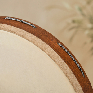 SUCCESS Tambores Chamánicos Redondos de Madera Hechos a Mano de Alta Calidad, Personalizados, de 40-60 cm, Ecológicos, con <span class=keywords><strong>Cuero</strong></span> - Product Image 4