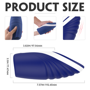 LIL MERMAID Männlicher <span class=keywords><strong>Masturbator</strong></span> mit Klemm-, Saug-, Vibrations- und Heizfunktion Multifunktionaler Penis-Massager für Ultimatives Vergnügen - Product Image 3