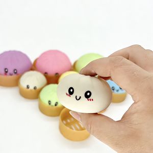 Hot Selling Mystery Dumpling Squishy the Viral Mystery Dumpling Squishy Bun <b>Squeeze</b> Toy Colorful Stress <b>Balls</b> Sensory Toy - Product Image 1