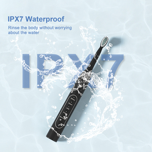 <span class=keywords><strong>Brosse</strong></span> <span class=keywords><strong>à</strong></span> dents électrique très économique, étanche IPX7, 5 modes, pour adultes, avec étui de voyage - Product Image 2