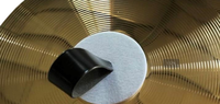 Professional Polished Brass Marching Cymbals Set 16inch for Band 400mm Diameter Tongxiang Brand Handmade Professional Sound OEM