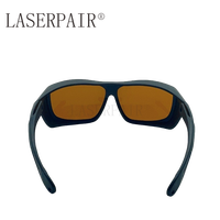 Lunettes de sécurité laser à haute protection certifiées CE 180-532nm et 900-1080nm pour machine esthétique Q-Switched et élimination des tatouages