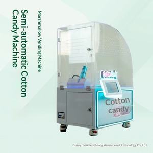 新型半自動綿菓子製造機 キャンディフロスメーカー シュガーミニ自動販売機 スイープコード 商業・家庭用 3 - Product Image 6