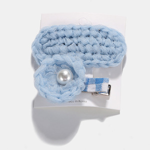 Hair style <span class=keywords><strong>s</strong></span> assorted elegant exquisite and beautiful design cute style for girls and women made up handmade free shipping knitted cli - Product Image 5