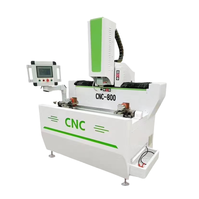 High-Precision Aluminum Profile CNC Drilling and Milling Machine PLC Screen Control System