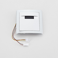 Panneau de capteur d'urinoir en plastique HLK, ensemble de capteurs inductifs avec électrovanne, économie d'eau et alimentation en eau écologique pour cuvette de toilettes