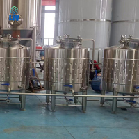 Usine de brasserie de bière automatique 500l 1000l 2000l fermenteur équipement de fermentation de micro-brasserie cuve de fermentation de bière Unitank