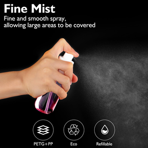 <b>Spray</b> Leak-proof <b>Plastic</b> <b>Bottle</b> with Transparent Lid, Reusable Transparent <b>Spray</b> <b>Bottle</b> for Travel - Product Image 4