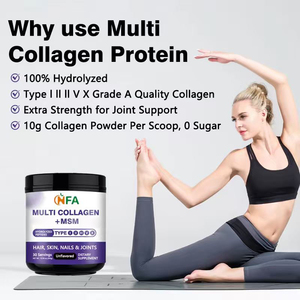 Proveedor OEM de Fábrica, Colágeno Multi-Puro en Polvo y Vitamina C para Cabello, Piel, Uñas y Articulaciones, 30 Porciones, Sin Sabor - Product Image 3