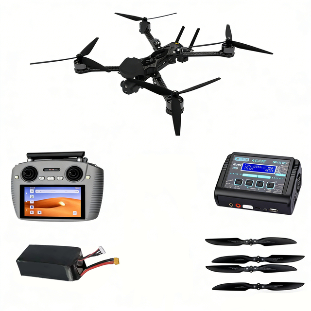 Z13D Industrial FPV Drone 5KG Heavy Outdoor Payload 4K Camera 10KM Long Distance GPS AI Tracking Brushless Motor RC Racing Drone