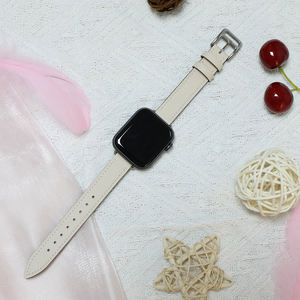 Pulsera de reloj <span class=keywords><strong>rado</strong></span> 14mm Mini diseño 100% cuero genuino para Apple Watch Ultra 2 Band 49mm correa de reloj para IWatch 42mm - Product Image 6