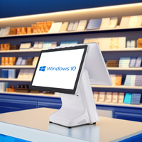 Terminal POS All-in-One Label Pribadi Langsung dari Pabrik, Layar Sentuh Kapasitif, Wi-Fi/Bluetooth, Printer & Scanner Terintegrasi