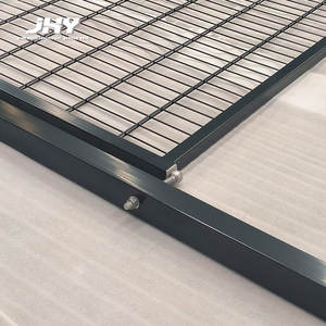 <span class=keywords><strong>Portail</strong></span> de jardin en métal thermolaqué 2D à double grille horizontale, excellent rapport qualité-<span class=keywords><strong>prix</strong></span> - Product Image 6