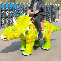 Yürüyen Dinozor Robotu Satılık, Dinozor Parkı için Yürüyen Centrosaurus Binme Oyuncağı
