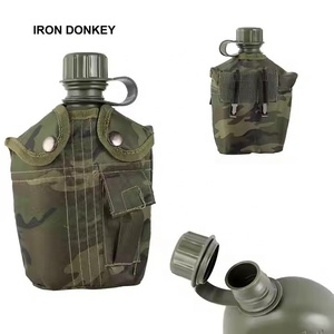 IRONDONKEY 1L mensa Survival Cup Outdoor Wilderness Survival PC cucina Kit bottiglia d'acqua tattica <span class=keywords><strong>americana</strong></span> - Product Image 4