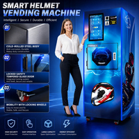 Machine de nettoyage, de lavage, de désinfection et de séchage automatique de casques de moto