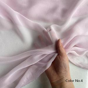 Tela de Georgette de Seda de Morera 100% Ligera, Transparente, Transpirable para Vestidos y Bufandas - Product Image 3