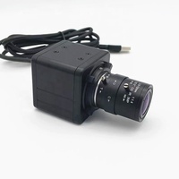 Caméra industrielle 5MP à obturateur global 50/60 ips, couleur RVB, monture CS, objectif 2,8-12 mm pour l'analyse de capture du swing de golf