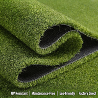 Gazon synthétique artificiel pour la vente directe, pelouse artificielle pour le football, gazon artificiel pour le jardin, aménagement paysager, décoration de terrain de soccer, fabricant PE