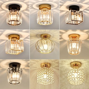 Luminaire LED Dimmable E27 Rétro Nordique en Aluminium pour Couloir, Entrée, Chambre, Porche, Décoration Intérieure, CRI 90, Éclairage à 360° - Product Image 4