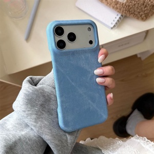 Funda Magnética sin Bordes de Cuero PU Original para iPhone 17 Pro Max 16 15 14 13 12 Plus, Diseño Vaquero - Product Image 3