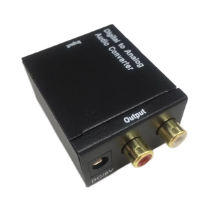 RCA dijital optik <span class=keywords><strong>Toslink</strong></span> koaksiyel ses optik kablo ses dönüştürücü ve dönüştürücüler ile Analog ses dağıtıcı kablosu adaptörü - Product Image 3
