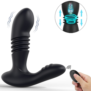 Vibrador Anal Automático Recargable, Masajeador de Próstata de Silicona, Juguetes Sexuales Impermeables para Hombres y Mujeres - Product Image 1