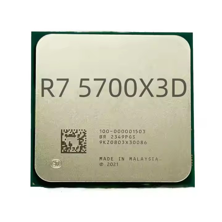 AMD Ryzen 7 5700X3D - 8-Core, 16-Thread CPU for Desktop