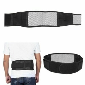 Ceinture lombaire auto-chauffante réglable pour soulager les douleurs lombaires – Soutien dorsal massant pour hommes et femmes - Product Image 2
