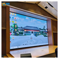 Ultra-Kleiner Pixelabstand P0.78 HD Front-Maintenance Werbe-Videowand COB-Verfahren Indoor LED-Bildschirm für Lobbys