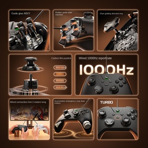 คอนโทรลเลอร์เกมแบบมีสายซิลิโคนเจล G4 รุ่นใหม่ ปี 2026 สำหรับ <span class=keywords><strong>PC</strong></span>/<span class=keywords><strong>Steam</strong></span>/Android  ใช้ได้กับเกมอีสปอร์ต - Product Image 2