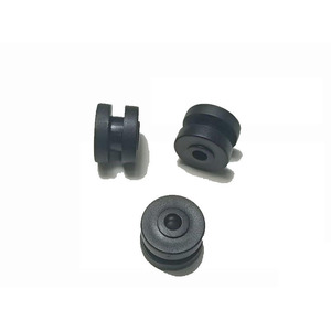 Black Plastic Pulley for <b>Barn</b> <b>Door</b> <b>Hardware</b> Industrial Design SJ022 Can Be Used - Product Image 2