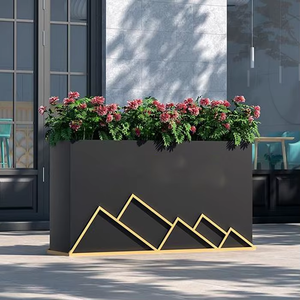 Pot de jardin en acier Corten pour grossistes - Product Image 3