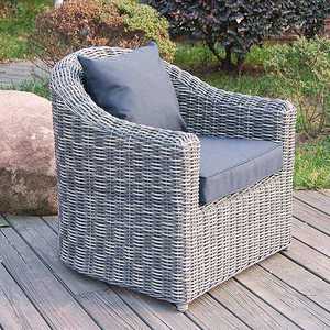 Modern <b>Outdoor</b> <b>Rattan</b> Chair Set Sunproof Rainproof Waterproof Leisure Furniture Woven <b>Rattan</b> Art for Terrace - Product Image 3