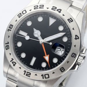 Reloj Mecánico Automático en Oferta, con Doble Visualización de Hora, Cristal de Zafiro, Esfera Luminosa de 42 mm, Caja de Acero Resistente al Agua - Product Image 2