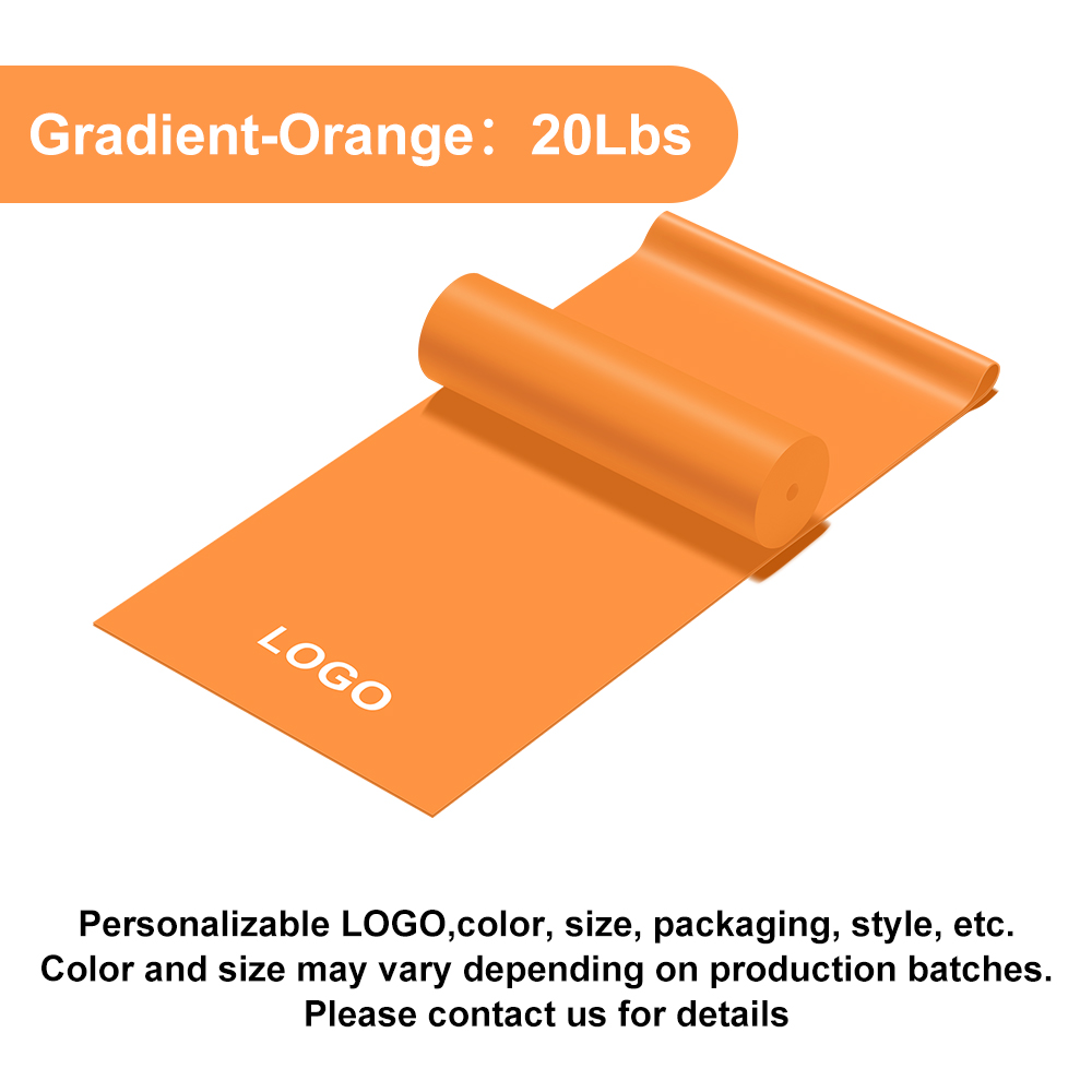 Orange dégradé (0,5 mm d'épaisseur) 20 lb