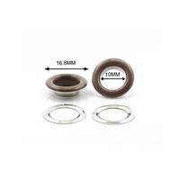 Offre Spéciale – Œillets Métalliques Ronds de 10 mm à Bordure Intérieure, Finition Vernie, pour Accessoires de Fabrication de Sacs