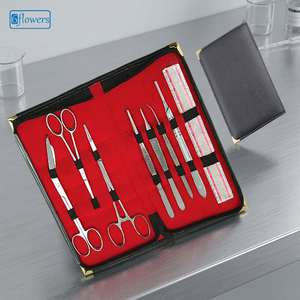 6flowers Nail Kit Stainless Steel Manicure Tools Set Portable Bag Classic Style <b>Adult</b> Use - Product Image 3