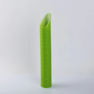 Tuyau de <span class=keywords><strong>conduit</strong></span> de Ventilation antistatique 75 mm <span class=keywords><strong>Flexible</strong></span> PE ondulé HDPE tuyau <span class=keywords><strong>Double</strong></span> <span class=keywords><strong>paroi</strong></span> <span class=keywords><strong>conduit</strong></span> d'air frais pour application sous-sol - Product Image 1