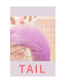 Venta al por mayor Venta caliente Fox Tail Butt Plug Cosplay Anal Sex Toy para juegos sexuales - Product Image 5