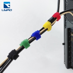 ตะขอและห่วงสายไนลอนสีดำแดงเหลืองน้ำเงินเขียวสำหรับเก็บลวด - Product Image 5