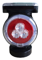 Voyant d'avertissement solaire magnétique 10LED