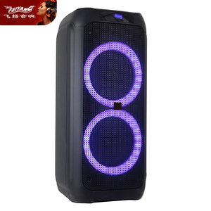 Altavoces de Fiesta Dobles de 8 Pulgadas y 80 W, Caja de Sonido Karaoke Inalámbrica TWS con Bluetooth, Ecualizador de 6 Bandas, Audio Profesional - Product Image 2