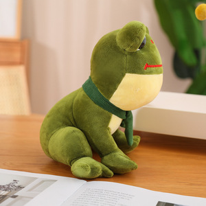 Peluche de Rana Caballero Personalizado OEM ODM, con Logotipo, Tamaño y Color Personalizables, Rana Verde de Peluche <span class=keywords><strong>para</strong></span> Venta al Por Mayor, Souvenir Promocional - Product Image 5