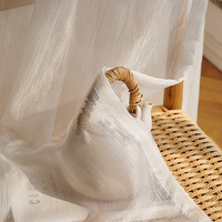 Innermor Style japonais or rêve Flash pure fenêtre Tulle rideaux luxe chambre salon décor