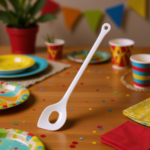 WACA ช้อนปลายแหลม PBT 31 ซม. สีขาว แพ็ค 5 ชิ้น - Product Image 3