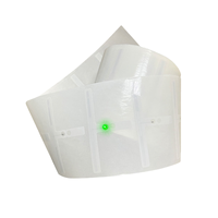Étiquette RFID passive avec éclairage LED, étiquette flash 860-960 MHz, étiquette de gestion des actifs avec lumière LED