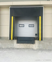 Joints de porte de quai de chargement rétractables mécaniques en alliage d'aluminium de haute qualité, conception industrielle, accessoires de porte et de fenêtre de qualité supérieure