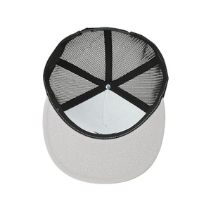 Patches Logo <b>Flat</b> Brim Mesh Panel Baseball <b>Cap</b> Trucker Hat Fitted Snapback Sports Hats for <b>Men</b> High Quality Gorras <b>Cap</b> for <b>Men</b> - Product Image 3